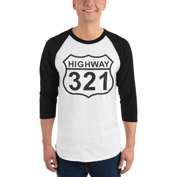 Highway 321 3/4 sleeve jersey shirt